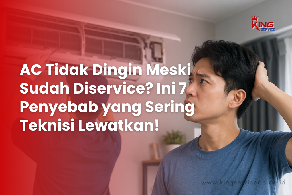 Kenapa AC Tidak Dingin Meski Sudah Diservice?
