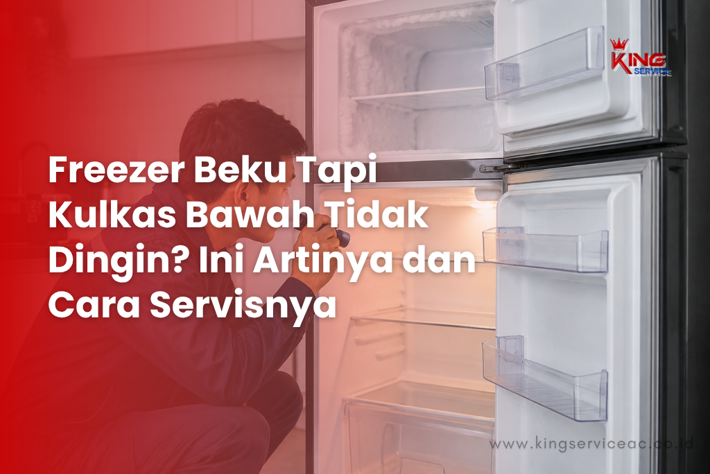 Freezer Beku Tapi Kulkas Bawah Tidak Dingin? Ini Masalah yang Sering Terjadi 