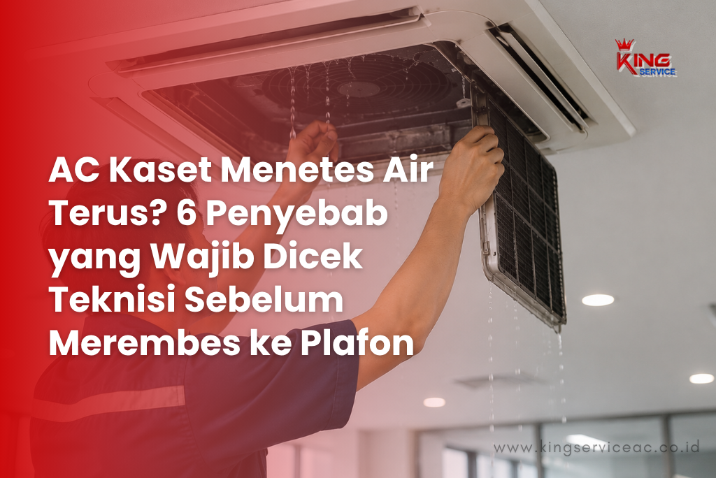 AC Kaset Menetes Air Terus? Jangan Anggap Sepele 